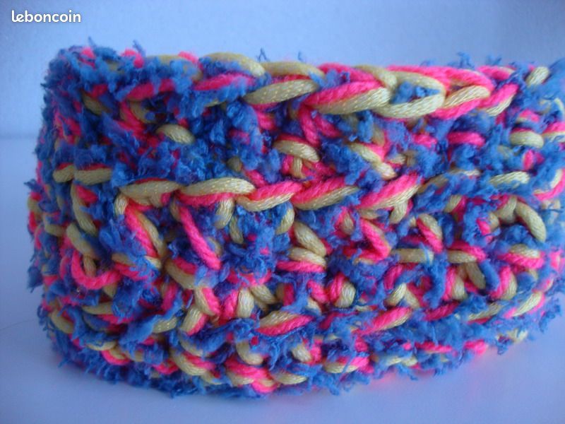 Bandeau - Cache oreilles - mini snood - (image 3)