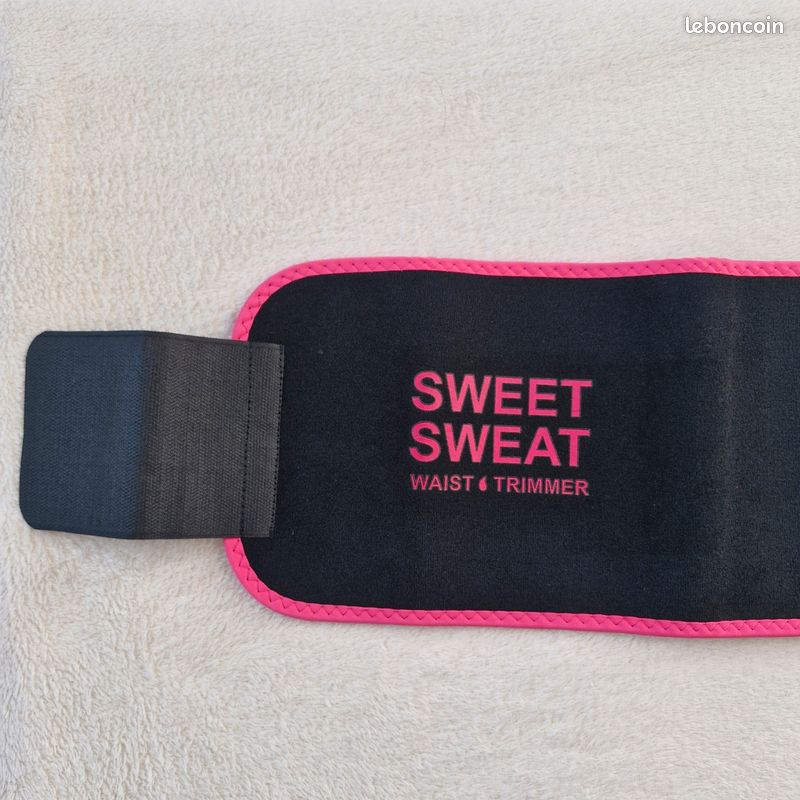 Sweet Sweat Ceinture de sudation (Logo Rose) pour homme Sweet Sweat Ceinture de sudation (Logo Rose) pour homme