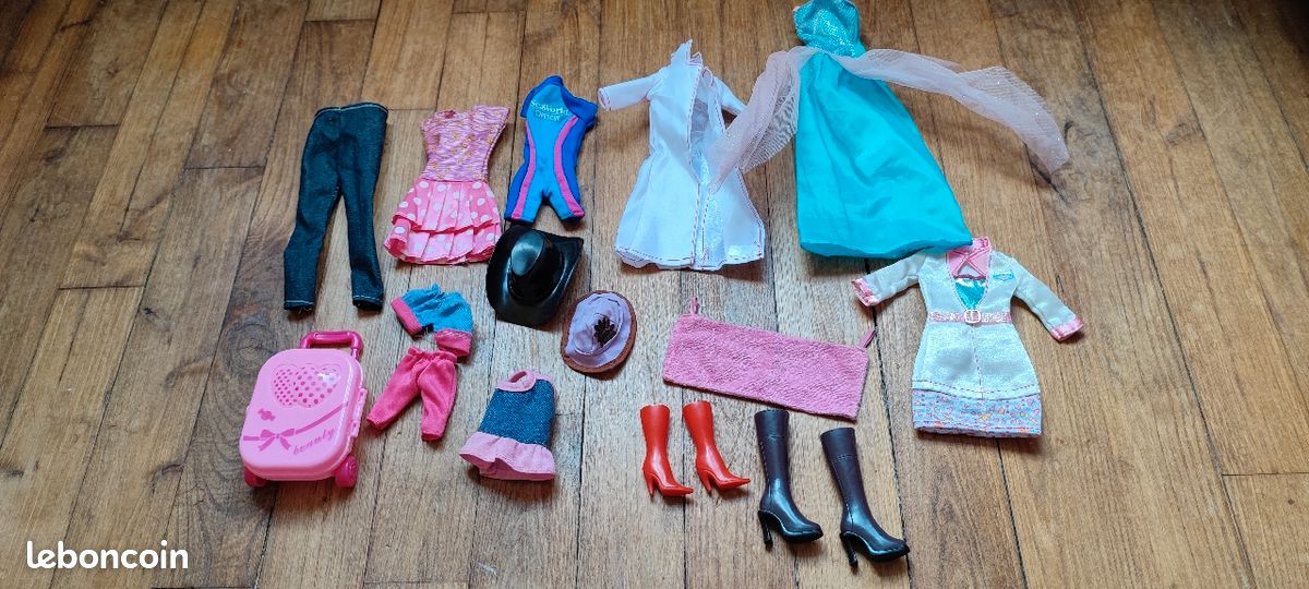 Poupée barbie cowboy fille Simba accessoires (image 14)
