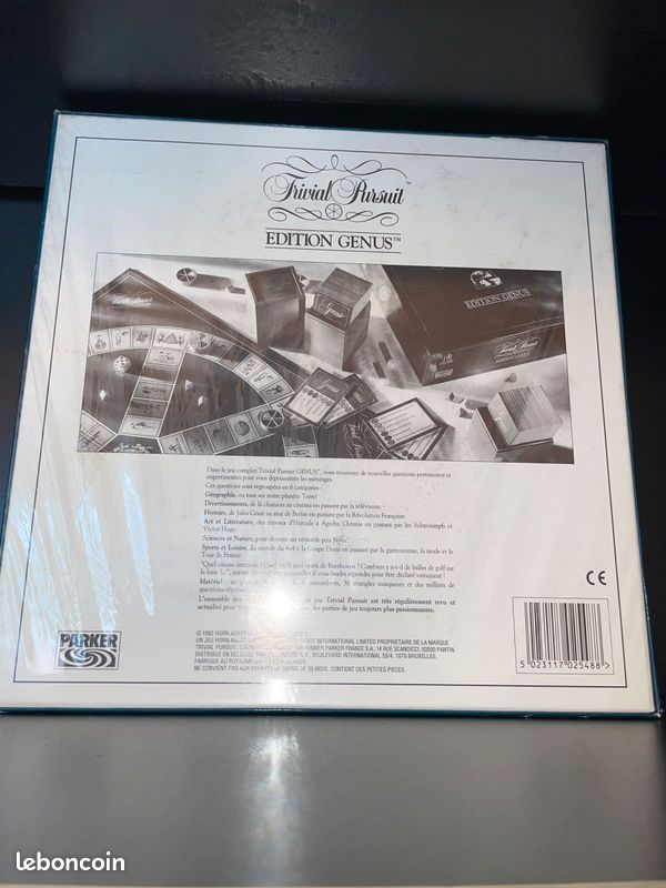 Jeu de société « Trivial Pursuit » (Jeu complet Edition Genus + Édition Baby Bommer + Édition des stars) (image 3)