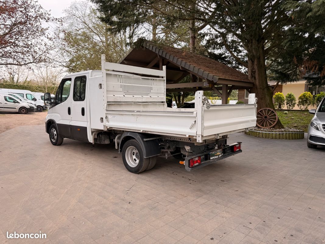 Iveco Daily Chassis Double Cabine 35C14H Benne + Coffre 2022 – photo 3