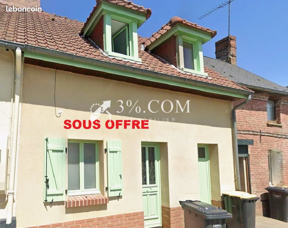 Maison 3 pièces 53 m² · à Oisemont · 53 m² · 73 500 €