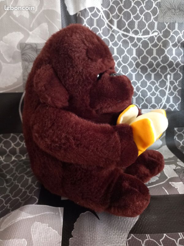 Peluche singe 25 x 20 x 18 cm (image 3)