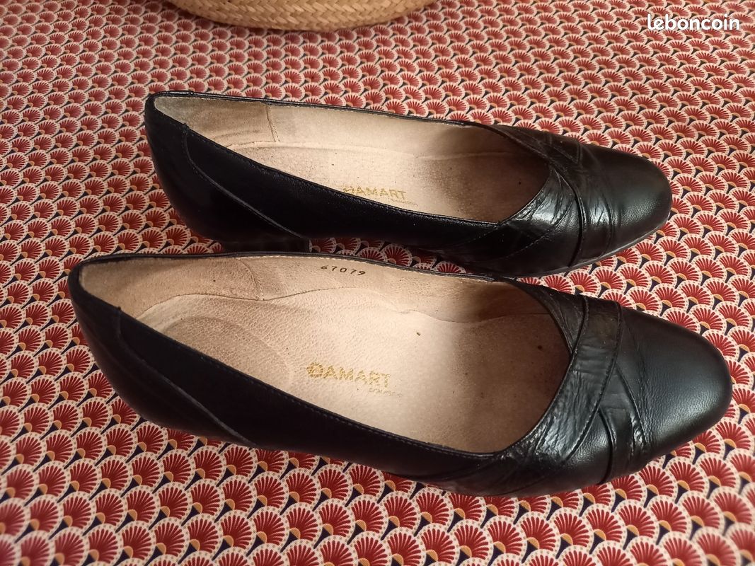 Escarpin noir Damart T38 (image 1)