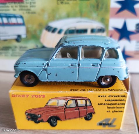 Miniature Dinky Toys Renault 4L – Voiture Jouet Ancienne 71055