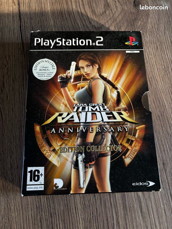 LARA CROFT TOMB Raider Anniversary Edition Collector FR Etat Correct