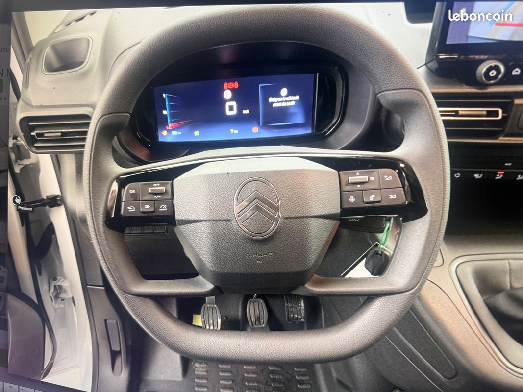 CITROËN BERLINGO van m 100 ch pack premium connect - tva récupérable - véhicule neuf - dès 355 /mois (image 13)