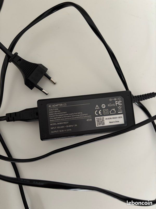 Chargeur HP 45W (image 2)