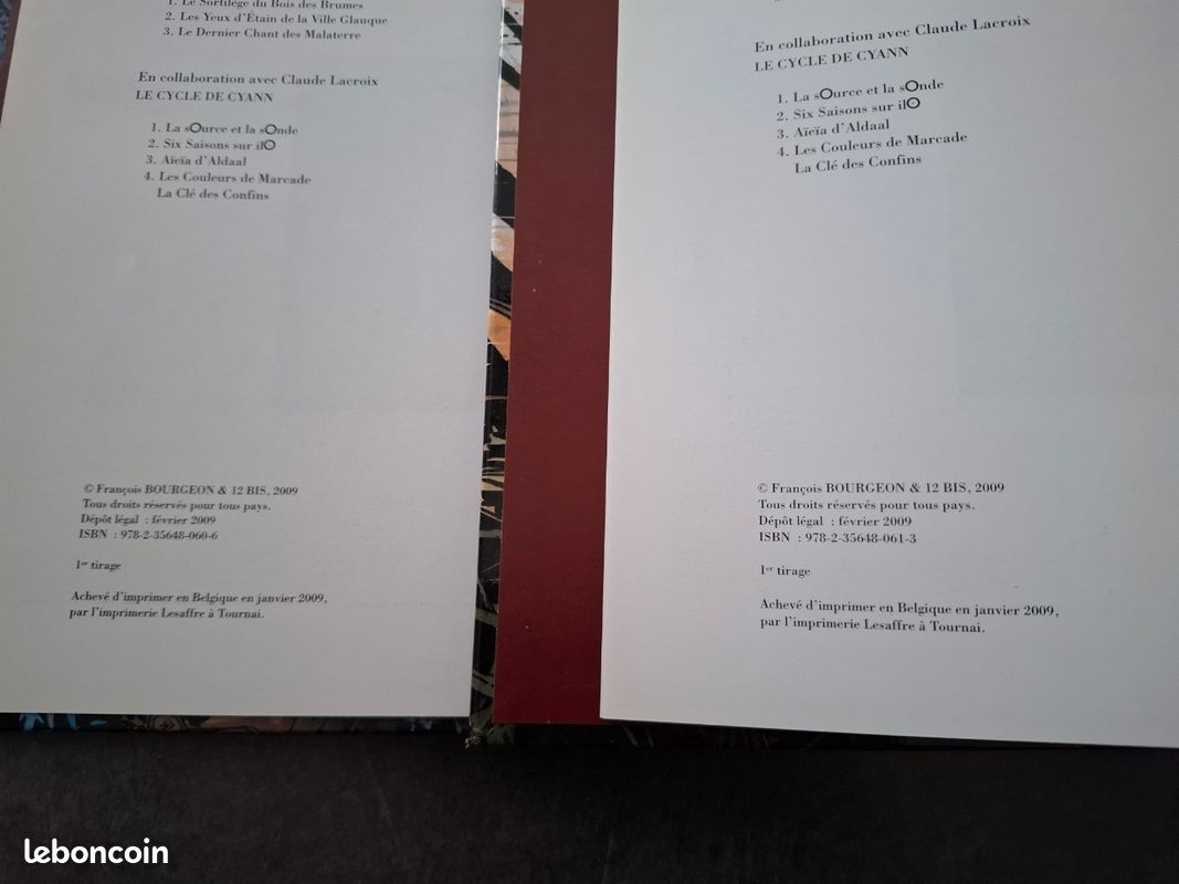Les Compagnons du Crépuscule – Bourgeon – T1 + T2 – Premiers tirages (image 8)