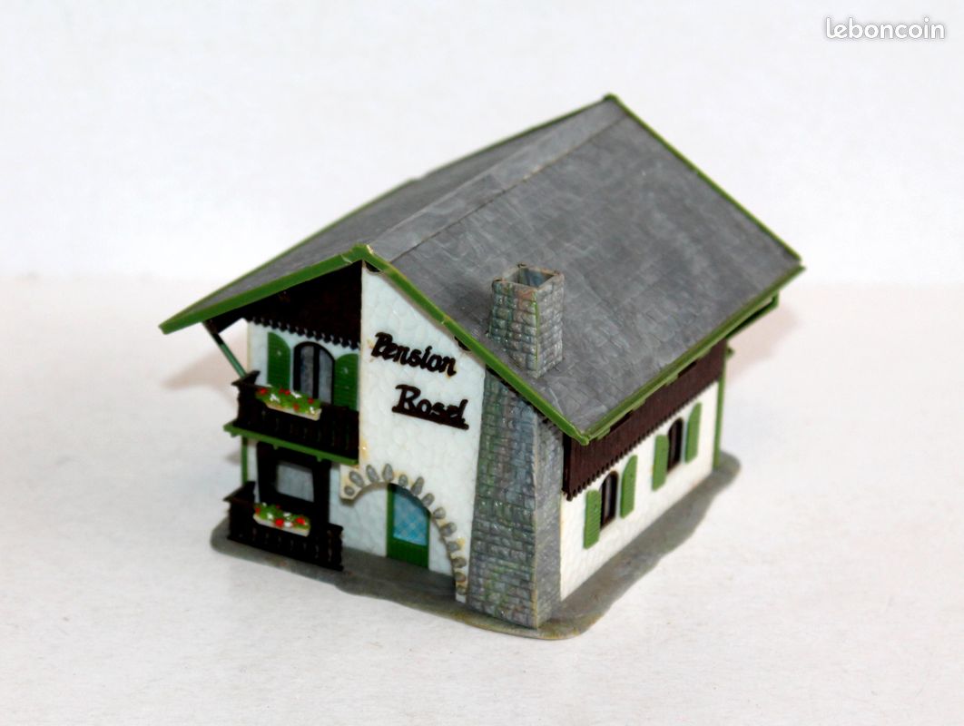 FALLER ECHELLE N / 2247 Maquette A Construire Set De 2 Maisons