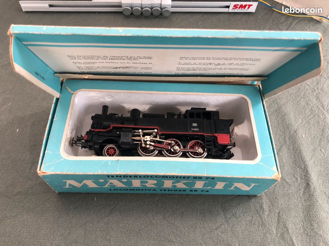 Marklin H0 3095 V4 Stoom Locomotief BR74 van de DB - Digitaal