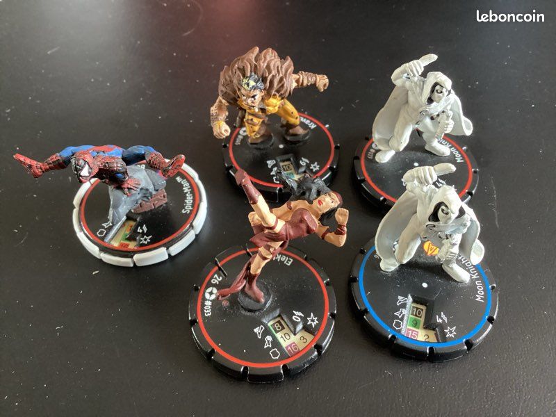 Dc Heroclix Arkham Asile Multiplex # 003 x 4 Figurines Générique Set