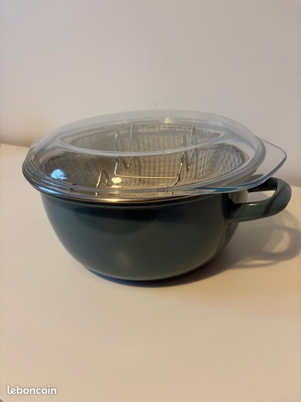 Friteuse + couvercle en verre beka (image 1)