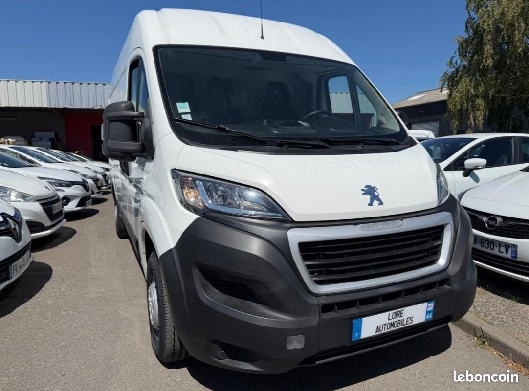 Peugeot Boxer FOURGON TOLE335 L2H2 bluehdi 120 PRO*2021* TVA RECUPERABLE (image 1)