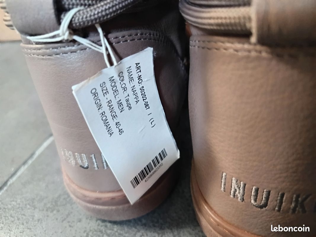 Boots nappa cuir inuikii 43 (image 5)