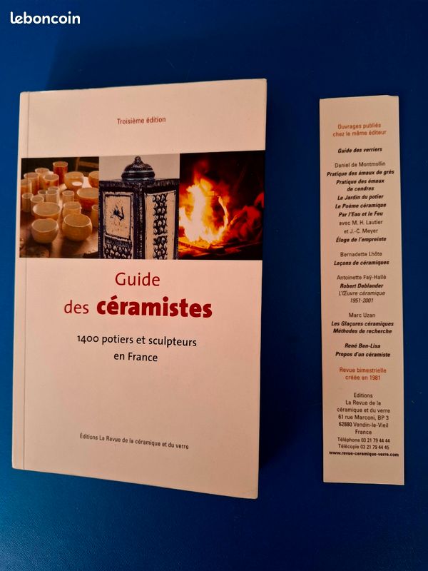 Guide des céramistes 3e édition (2004) 1400 potiers (image 1)