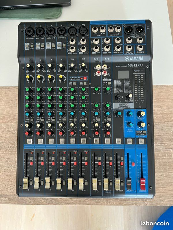Table de mixage - Yamaha MG12XU (image 4)