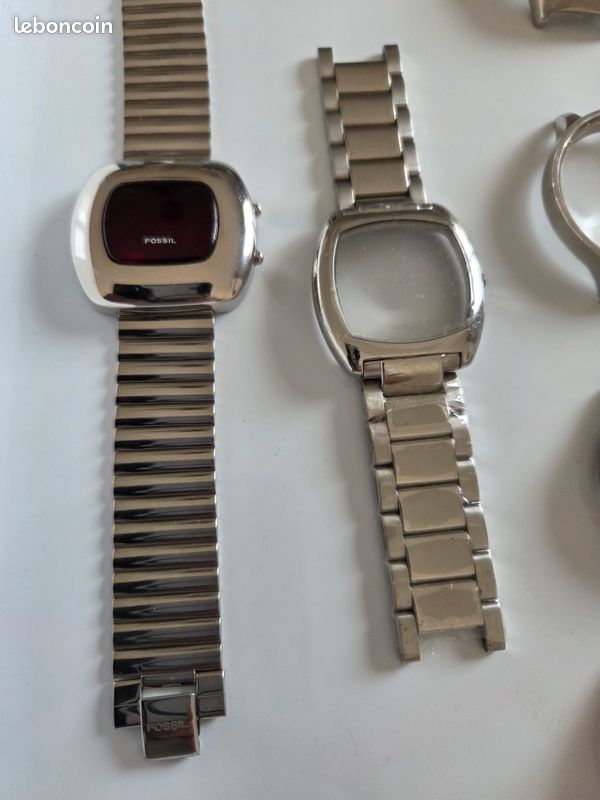 Lot D'inserts En Cristal Incassable Pour Réparation De Montres Vintage (occasion)