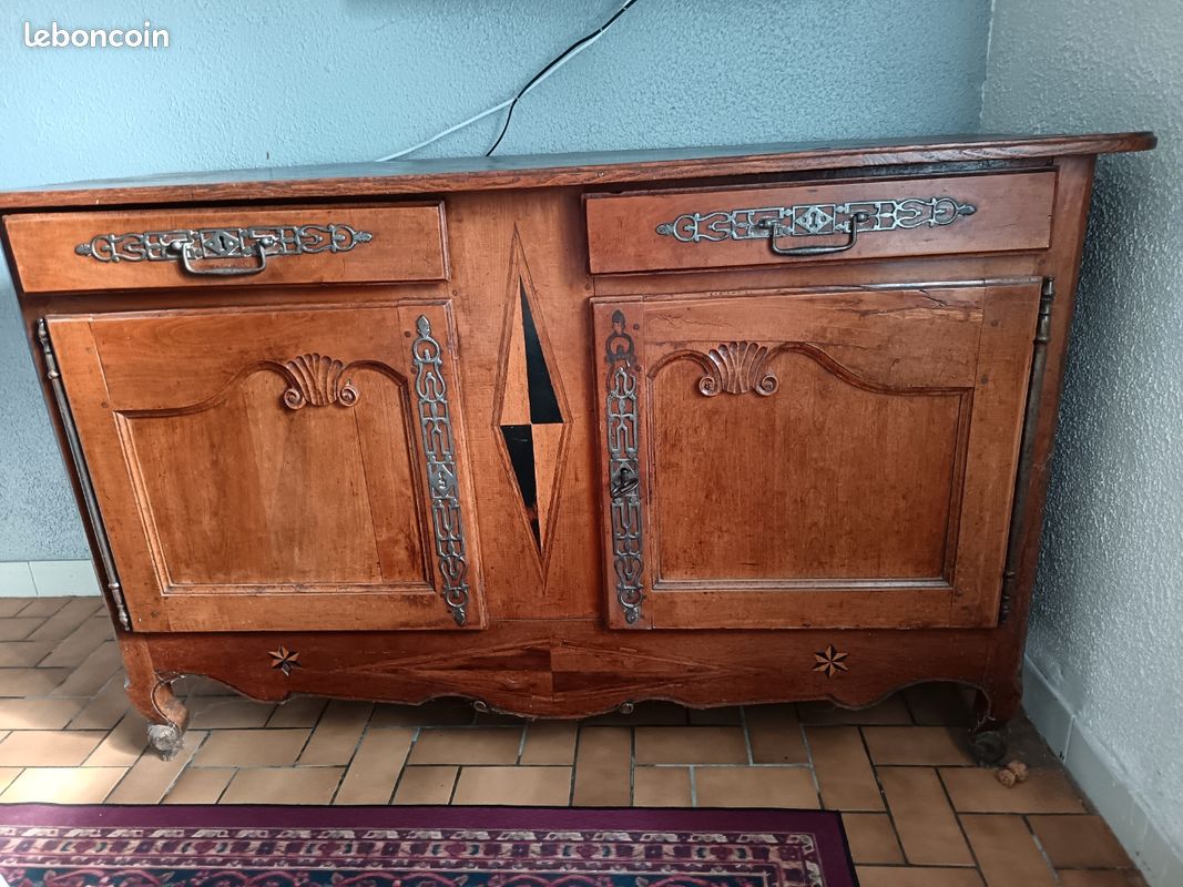Buffet en merisier marqueté (image 3)