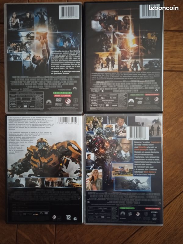 4 dvd Transformers (image 2)