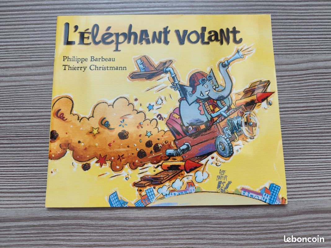 Livre l'éléphant volant (image 1)