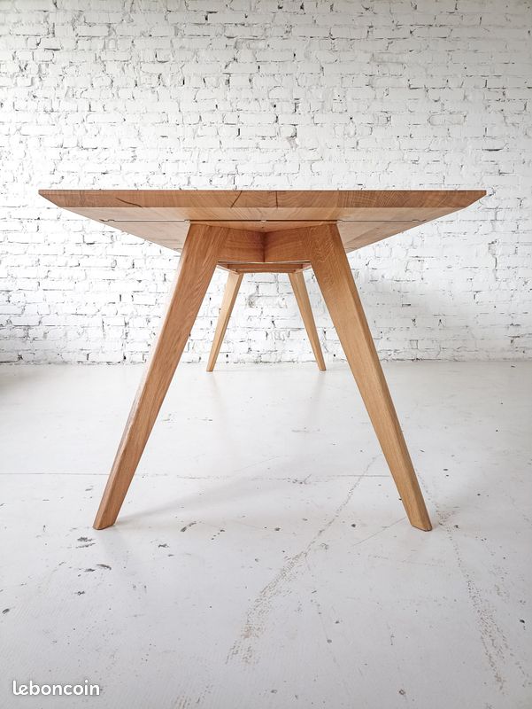 Table Bois Massif Sur Mesure (image 4)