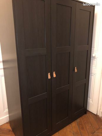 Armoire en bois noir - Dian - Homifab