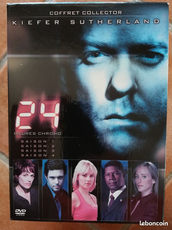 Coffret DVD 24h chrono saison 1 à 4 (image 2)