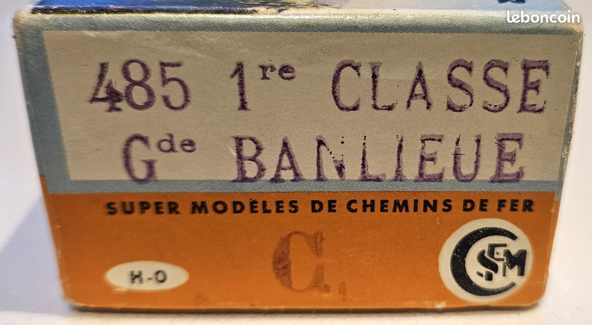 SMCF Y423 TRAIN 486 voiture voyageur 2 classe Grande