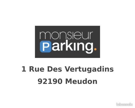 Parking/box Meudon