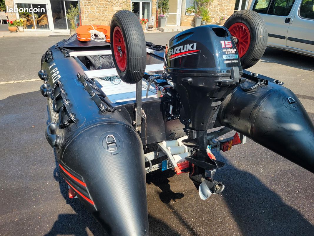3D TENDER HEAVY DUTY 360 avec moteur SUZUKI DF15 A injection (image 2)