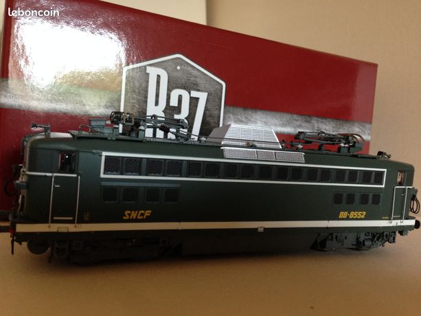 Locomotive électrique R37 HO41073 – BB 8552 SNCF Verte – époque IV – échelle HO