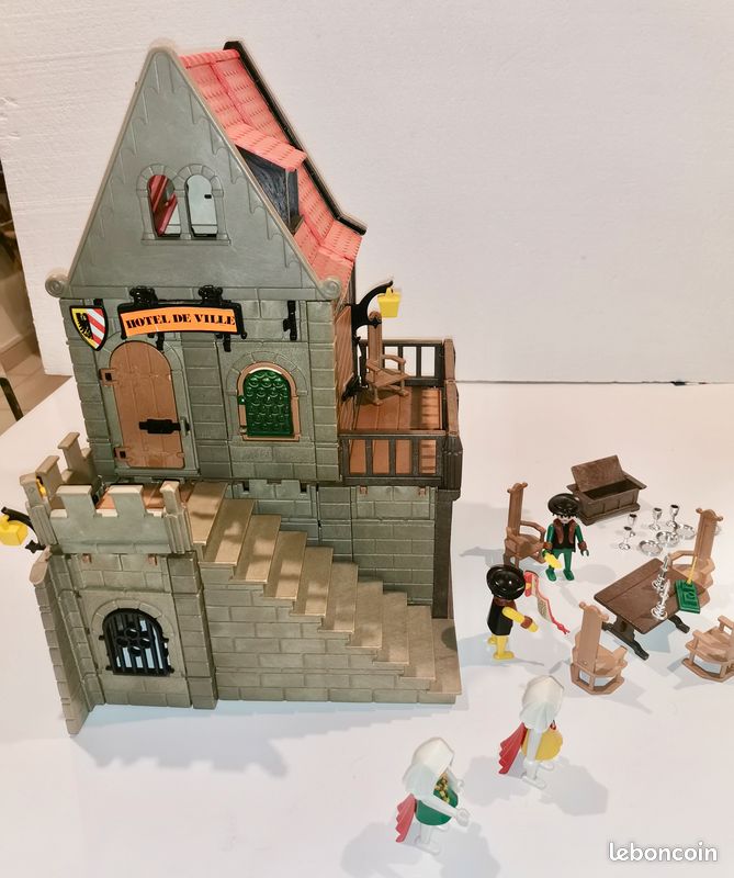 Playmobil Hôtel de Ville médiéval 3447 - Jeux & Jouets