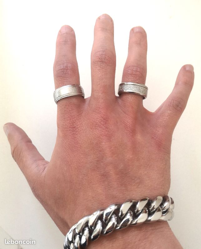 Bagues et Bracelets Hommes tout neufs (image 1)
