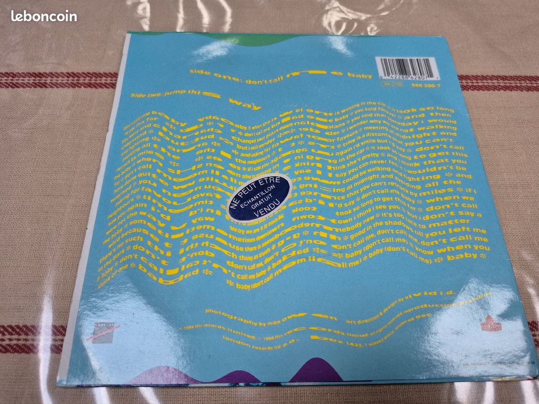 Vinyle 45t Voice of the beehive (image 2)