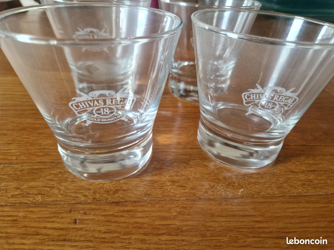 4 verres chivas (image 2)