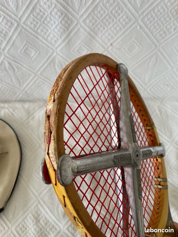 Raquette tennis Gauthier vintage frêne - Sport & Plein air
