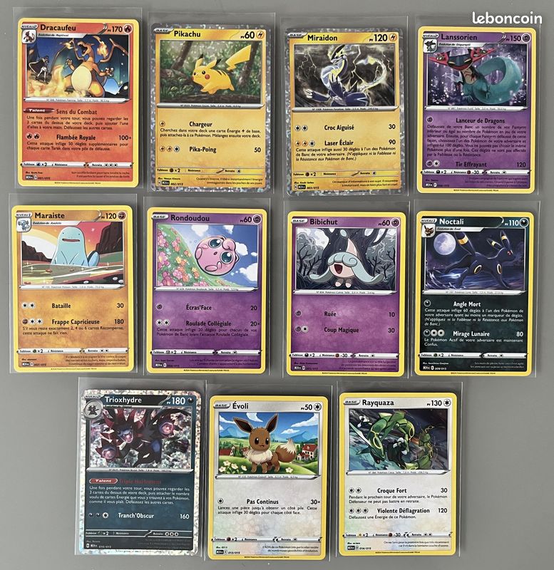 Lot De Figurines Promotionnelles McDonald's Pokémon – Évoli Et Mewtwo – Occasion