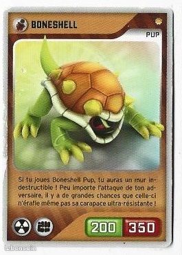 Carte - invizimals - 2013 - boneshell - n° 256 - Collection