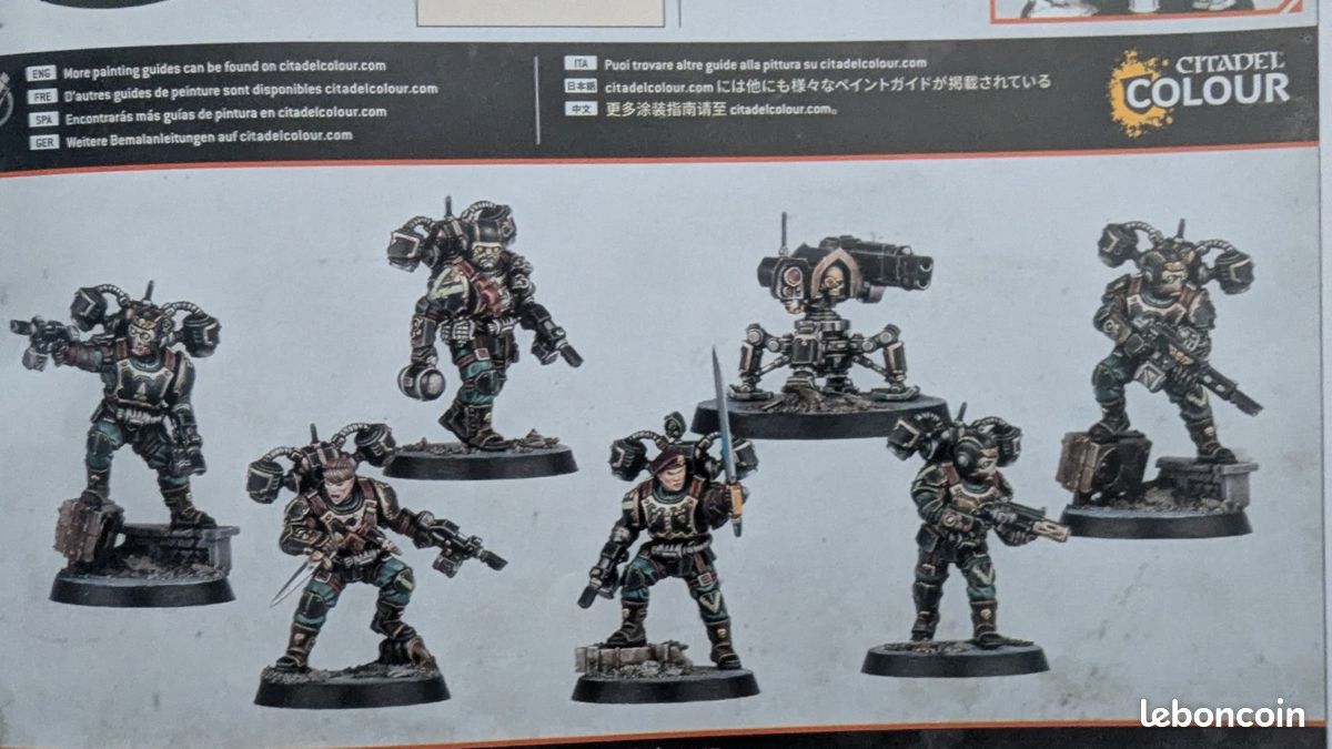 Warhammer 40K / Kill Team – Tempestus Aquilons – Neufs sur grappes 