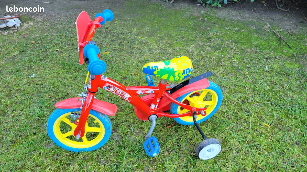 Albri Bici Bambino Di Da Pollici Vélo Enfant Mickey De 12" A