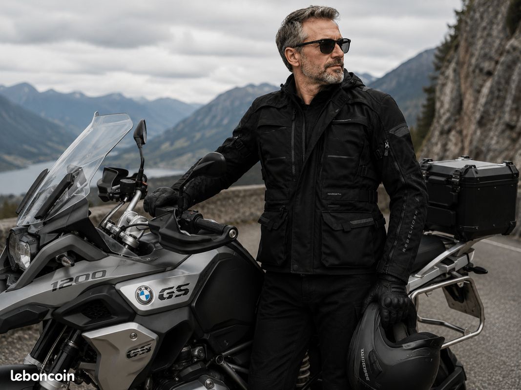 Blouson moto " REBELHORN" (image 2)