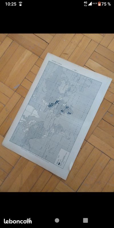 Carte la grande guerre front français planisphère Larousse (image 9)