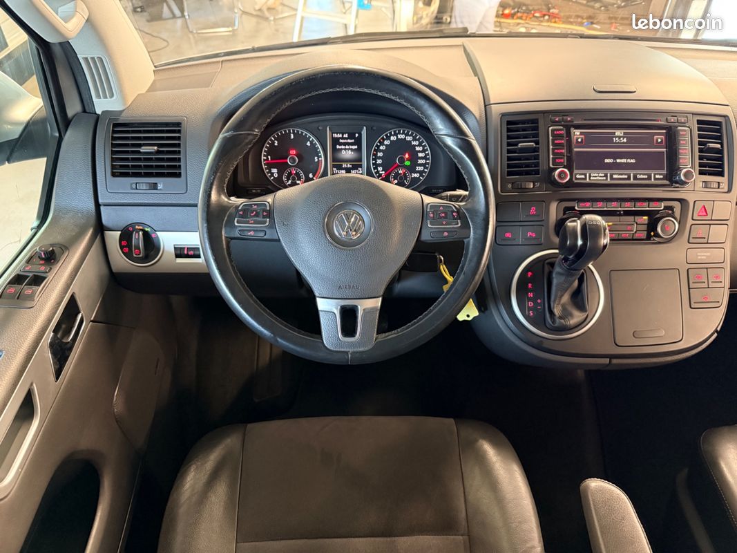 Volkswagen multivan t5 2.0 bitdi 180 ch bulli 4motion dsg7 - 7 places - moteur neuf garantie 2027 - webasto - ct vierge (image 21)