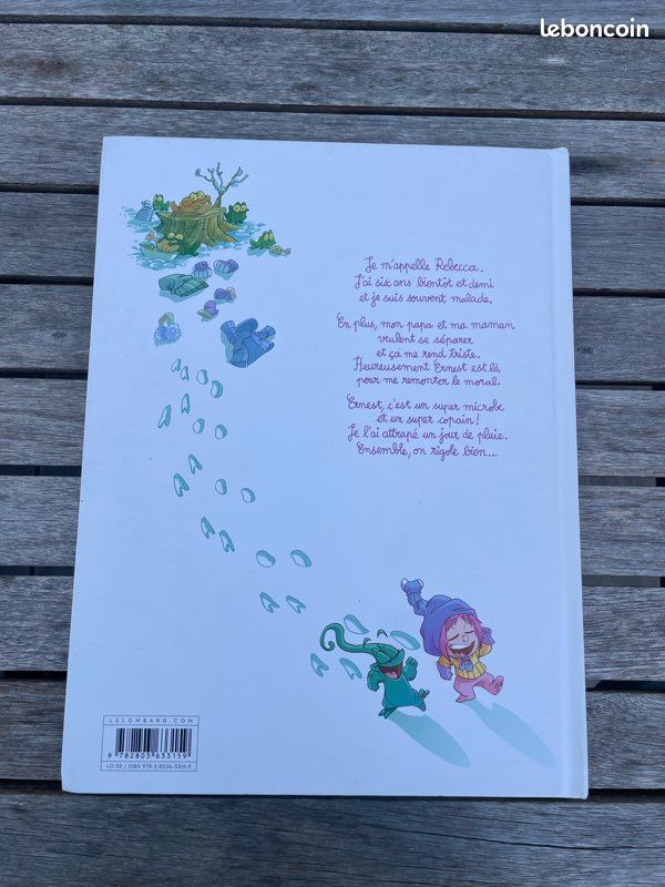 BD Ernest & Rebecca « Mon copain est un microbe » (image 2)