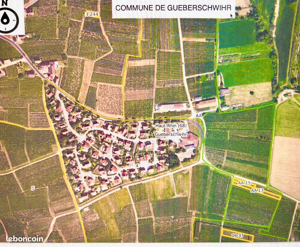 VIGNES à vendre · à Gueberschwihr · 14 370 €