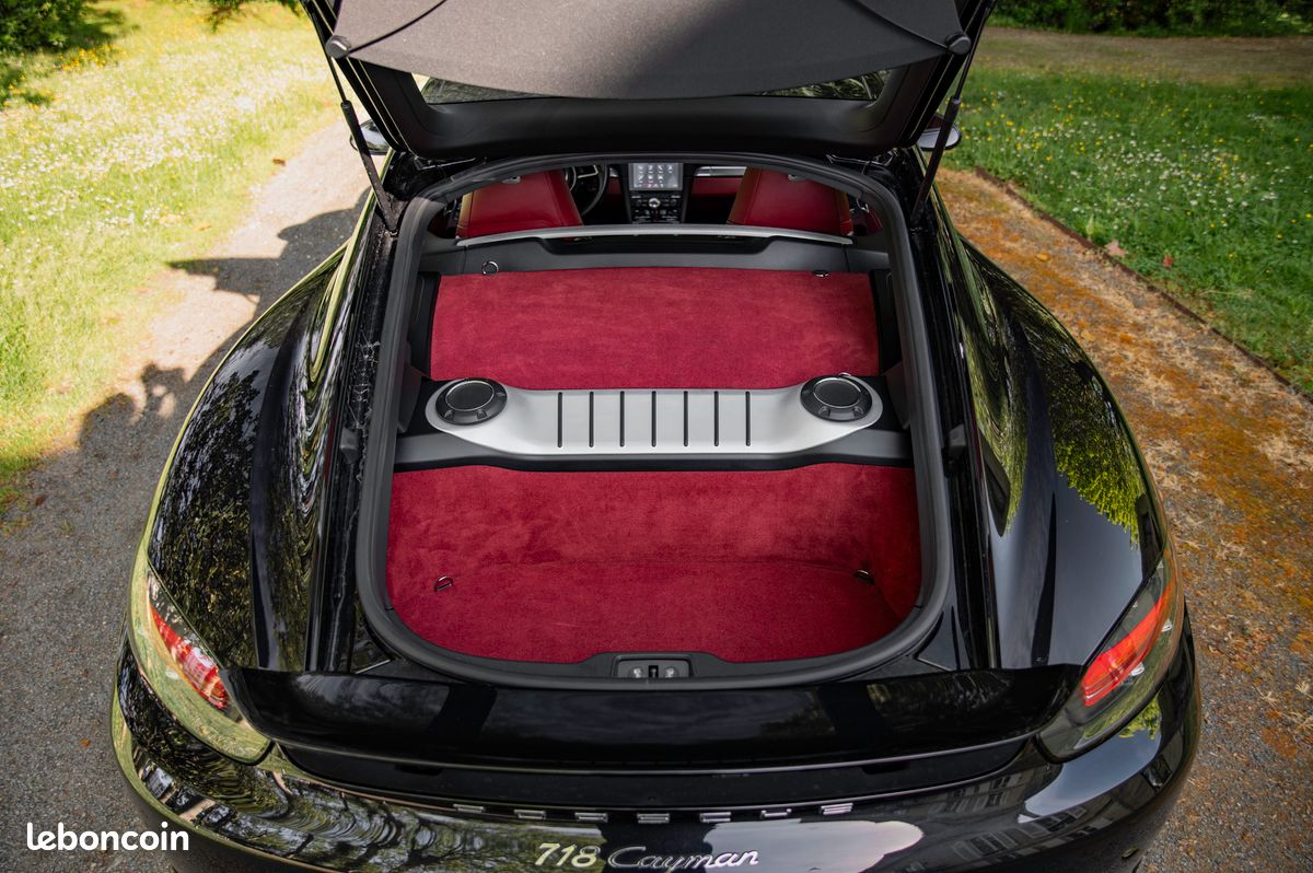 Porsche Cayman 718 2.0 - Boîte mécanique - Configuration désirable - Excellent état - Garantie (image 4)