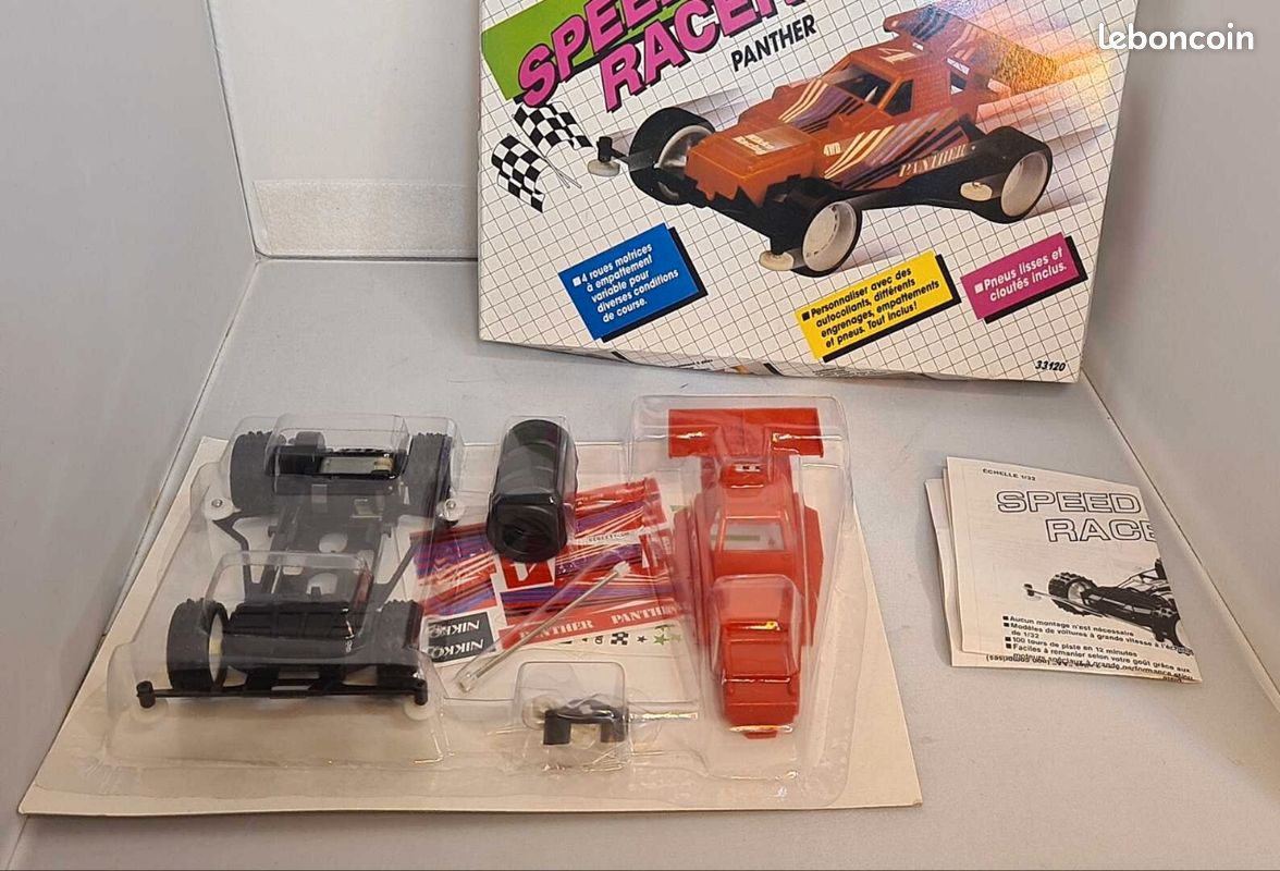 LOT DE 2 VOITURES CIRCUITS Speed Racers - NIKKO TEC (image 5)