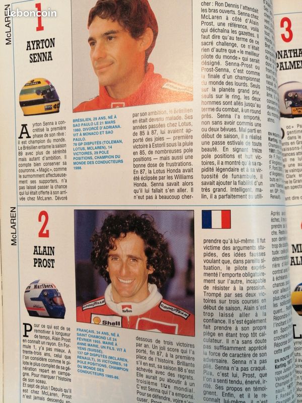 HS L'automobile Formule 1 1989 (image 3)