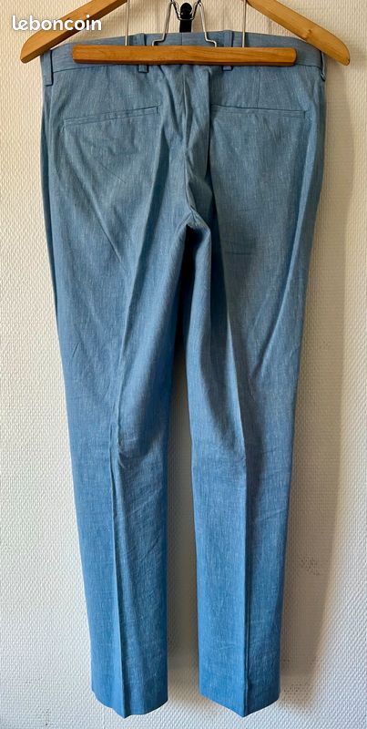 Pantalon River Island - Taille UK 8 (EUR 34) - Couleur Rose - Longueur De Jambe 26L - Occasion Très Bon état